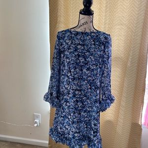 Blue dress new with no tag